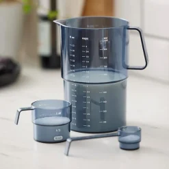 Mensura Målesett 3 Deler Dusty Blue<ROSTI Hot