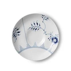Blå Mega Riflet Serveringsfat 34cm<ROYAL COPENHAGEN Outlet