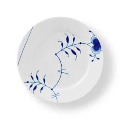 Blå Mega Riflet Tallerken 22cm Dekor 9<ROYAL COPENHAGEN New