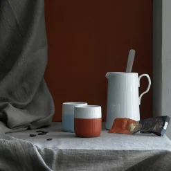 Riflet Contrast Krus 33cl Dueblå<ROYAL COPENHAGEN Clearance