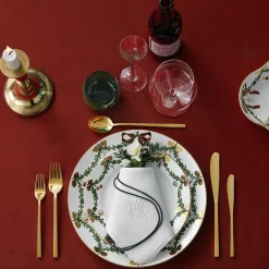 Stjerneriflet Jul Tallerken 27cm<ROYAL COPENHAGEN Outlet