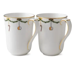 Stjerneriflet Jul Krus 33cl 2pk<ROYAL COPENHAGEN Discount