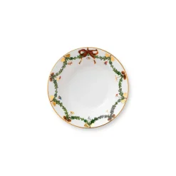 Stjerneriflet Jul Dyp Tallerken 17cm<ROYAL COPENHAGEN Sale