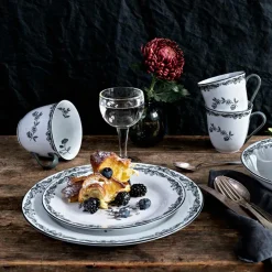 Rørstrand Ostindia Svart Tallerken 21cm<RÖRSTRAND Discount