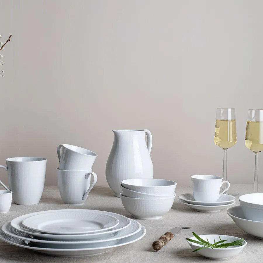 Rörstrand Swedish Grace Snø Tallerken 27cm Hvit<RÖRSTRAND