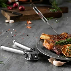 Rösle Hvitløkspresser 20cm Rustfritt Stål<RØSLE