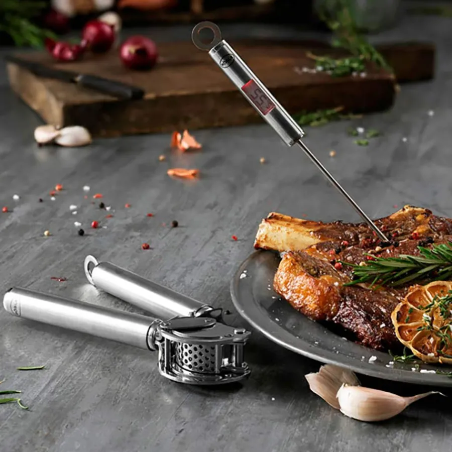 Rösle Hvitløkspresser 20cm Rustfritt Stål<RØSLE