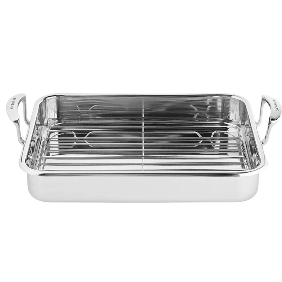 Impact Langpanne med Rist 5L<SCANPAN Outlet