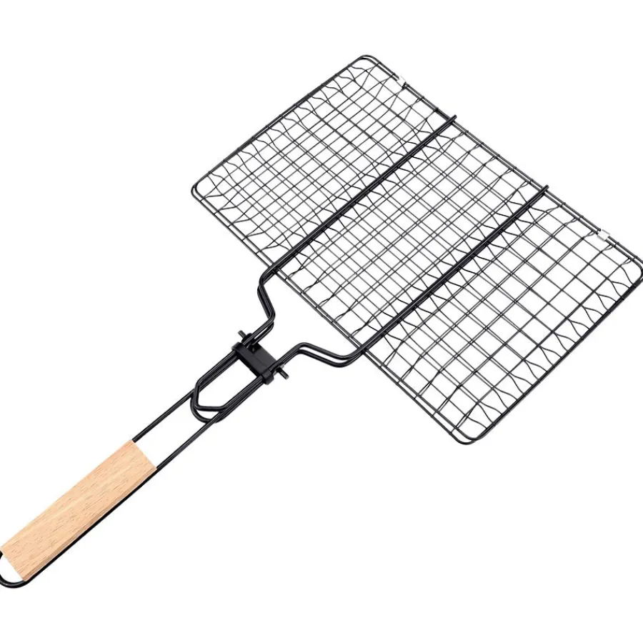 BBQ Grillrist Sammenleggbar Jern m/Non-Stick 36,5X34,5cm<SEASONS Hot