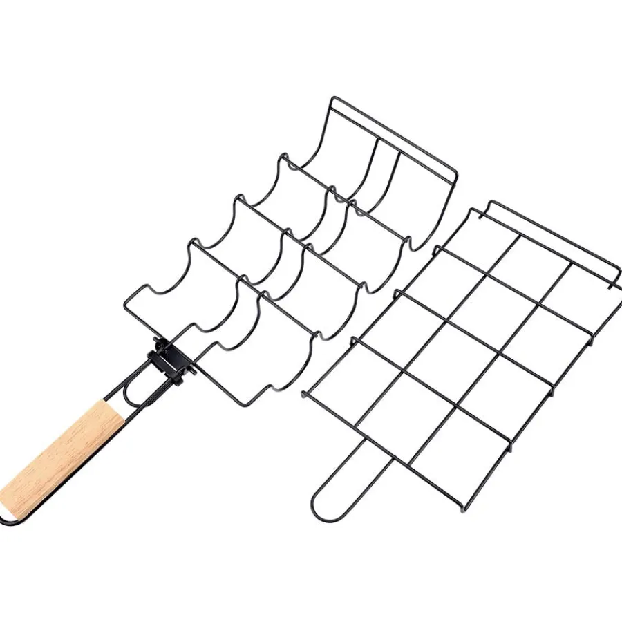 BBQ Grillrist til Mais m/Jernhåndtak 53cm<SEASONS New