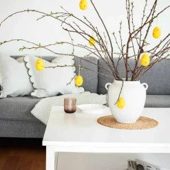 Easter Collection Tovet Egg Ull 4x4cm 4pk<SEASONS Hot