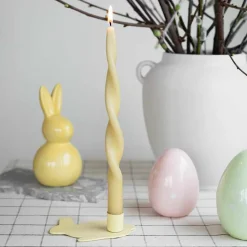 Easter Collection Egg m/Blomster 11cm Rosa<SEASONS