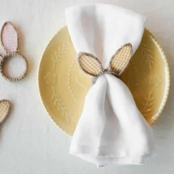 Easter Collection Tallerken m/Hare 21cm Gul<SEASONS Sale