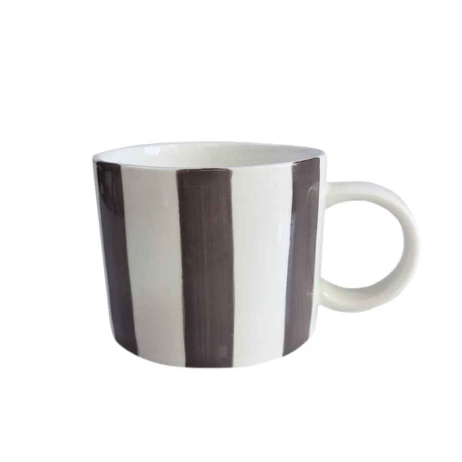 Fall Collection Krus 28cm Stående Striper Burgunder<SEASONS