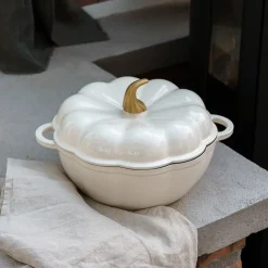 Fall Collection Støpejernsgryte 3L Gresskar Krem<SEASONS