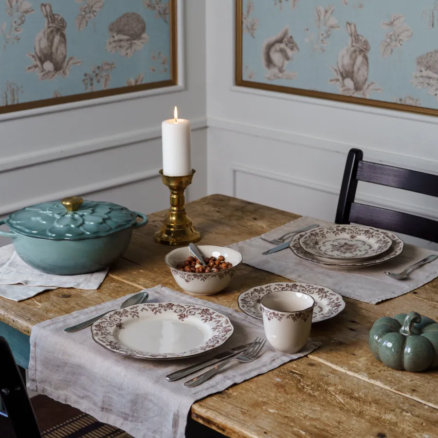 Fall Collection Tallerken 26cm Burgunder<SEASONS Hot