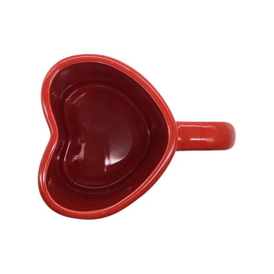 Love Collection Krus Hjerteform 32cl Rød<SEASONS Online