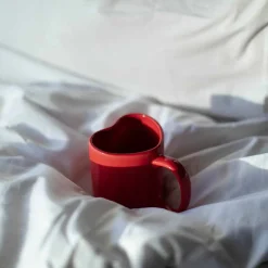 Love Collection Krus Hjerteform 32cl Rød<SEASONS Online