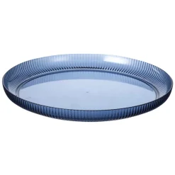 Summer Collection Tallerken m/Riller 25cm Marine<SEASONS Discount