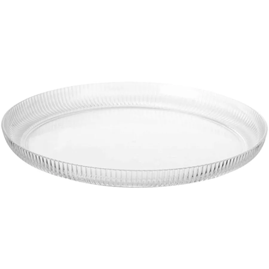 Summer Collection Tallerken m/Riller 25cm Klar<SEASONS Hot