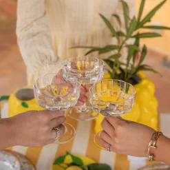 Summer Collection Champagneskåler Blomst 25cl 2pk<SEASONS Outlet