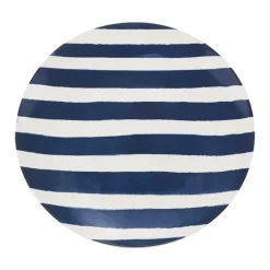 Summer Collection Tallerken 26cm Blå Striper<SEASONS Sale