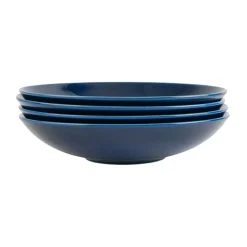 Sense Cobalt Dyp Tallerken 25cm 4pk<PORSGRUNDS PORSELÆNSFABRIK Hot
