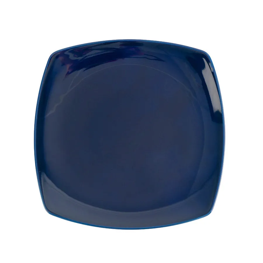 Sense Cobalt Tallerken Firkant 27cm 4pk<PORSGRUNDS PORSELÆNSFABRIK