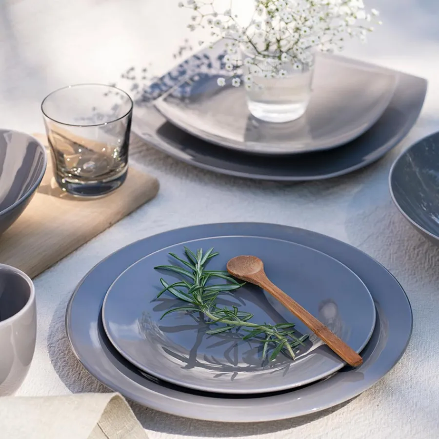 Sense Earth Tallerken 22cm 4pk<PORSGRUNDS PORSELÆNSFABRIK Best