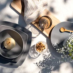 Sense Earth Tallerken 22cm 4pk<PORSGRUNDS PORSELÆNSFABRIK Best