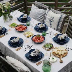 Sense Teal Tallerken 22 cm 4pk<PORSGRUNDS PORSELÆNSFABRIK Online