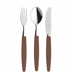 Bestikksett 18 Deler Valnøtt<SKAUGUM BESTIKK