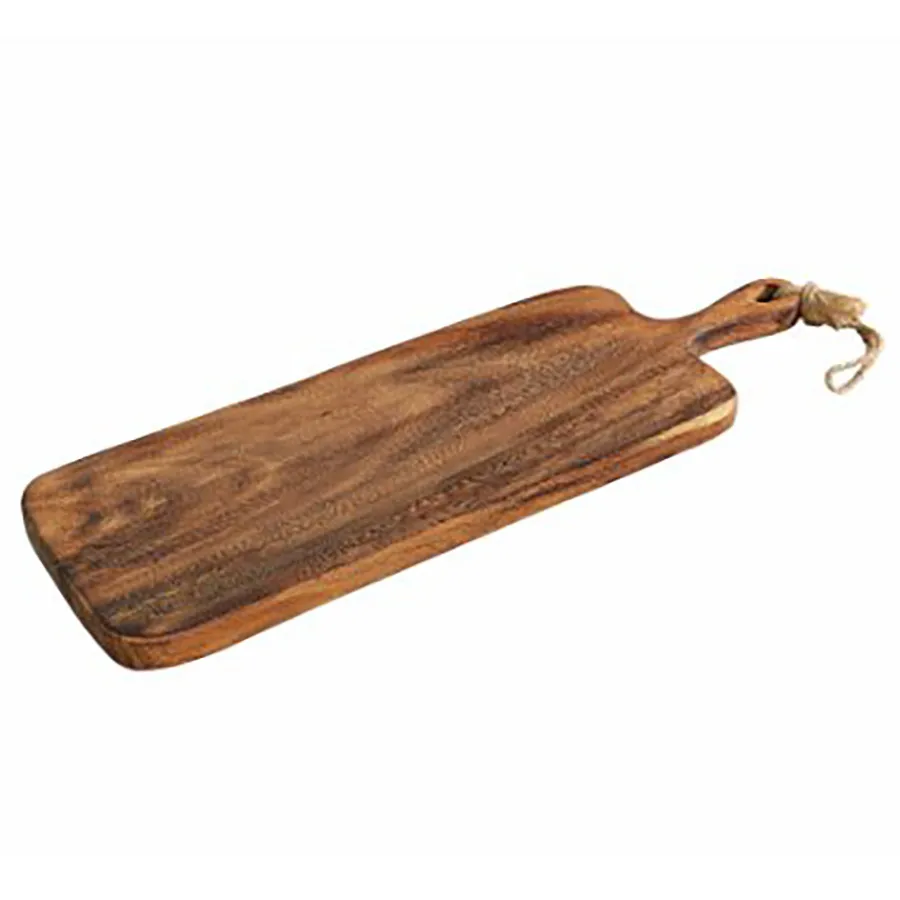 Skjærebrett M. Håndtak Akacia 60 cm<ZASSENHAUS Clearance