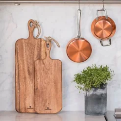 Skjærebrett M. Håndtak Akacia 60 cm<ZASSENHAUS Clearance