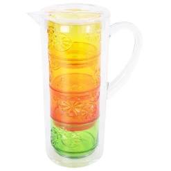 Sommer Mugge 2L - Glass 4stk i plast<SEASONS