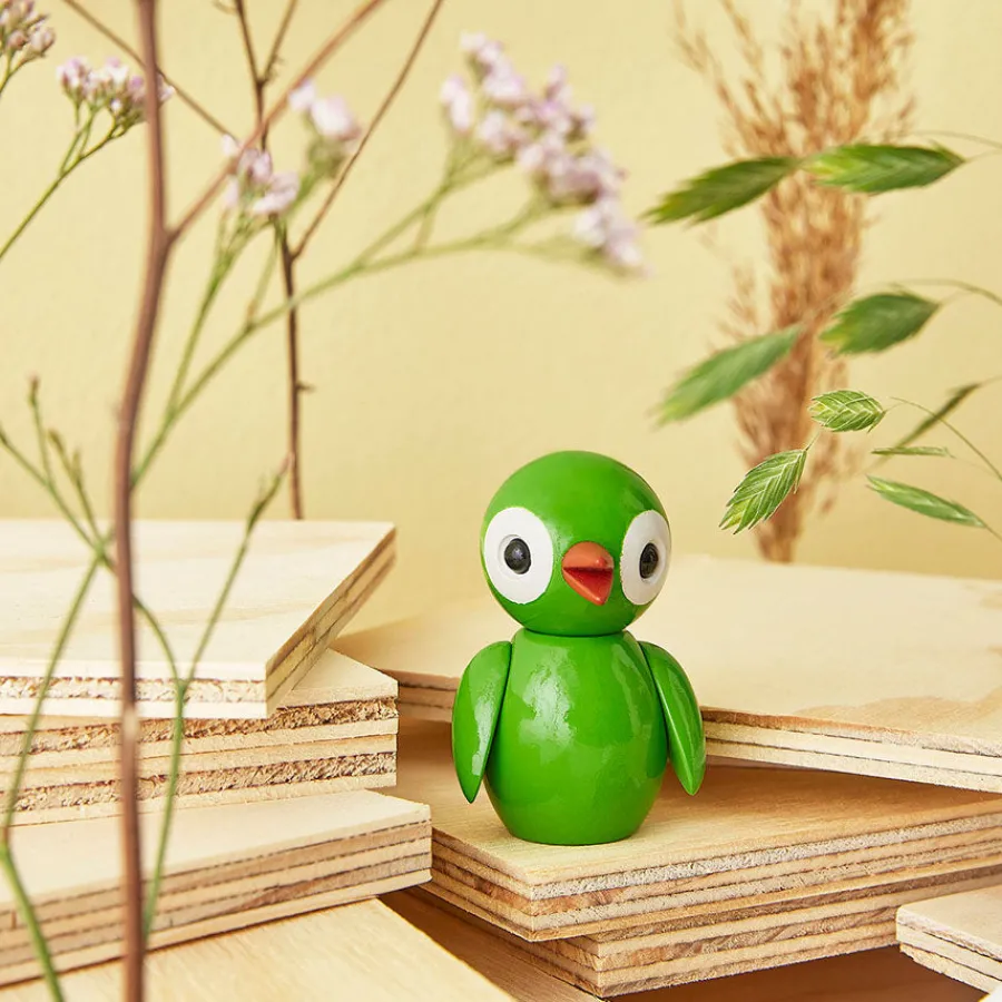 Grateful Green fuglefigur i tre<SPRING COPENHAGEN Sale