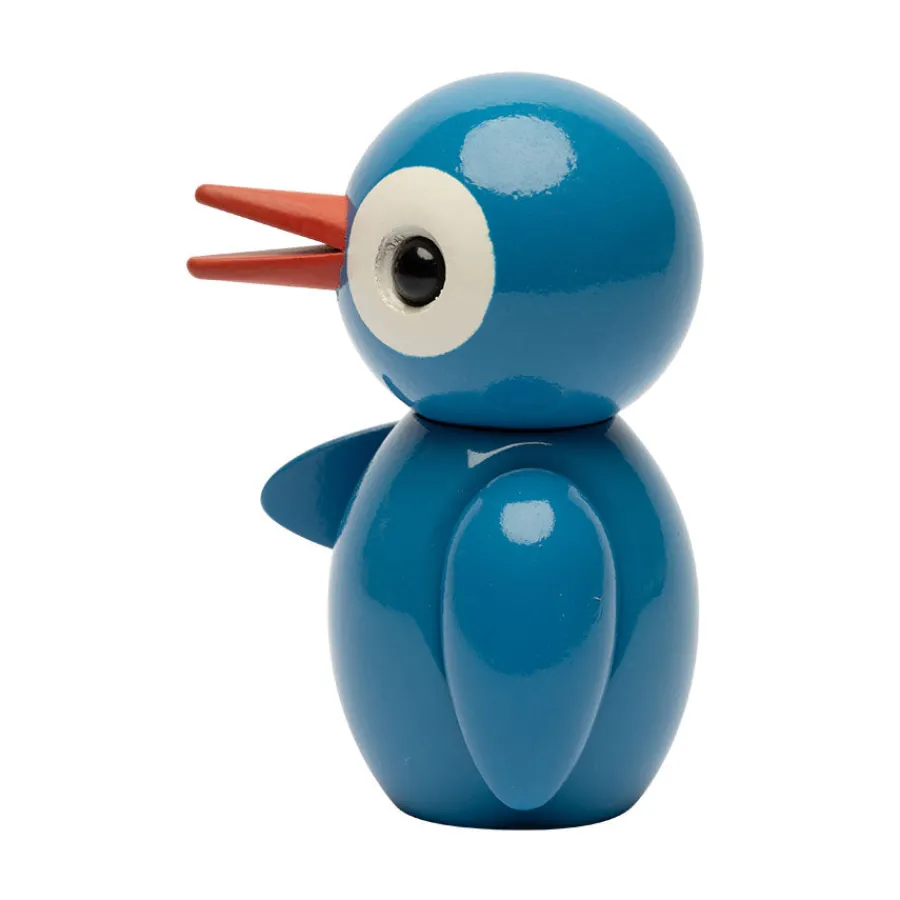 Lucky Light Blue fuglefigur i tre<SPRING COPENHAGEN Best