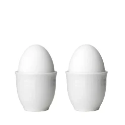 Swedish Grace Eggeglass 4cl Snø/Hvit 2pk<RÖRSTRAND Sale