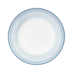 TALLERKEN FLAT 22 CM BLÅ - 4PK<PORSGRUNDS PORSELÆNSFABRIK Outlet