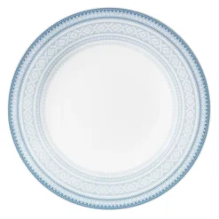 TALLERKEN FLAT 22 CM BLÅ - 4PK<PORSGRUNDS PORSELÆNSFABRIK Outlet