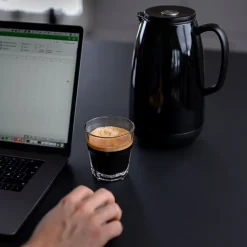 TERMOKANNE SORT 1L<CHRISTIANIA 1739 Clearance