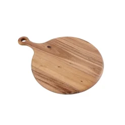 TREFJØL RUND ACACIA SMALL<CHRISTIANIA 1739 Discount