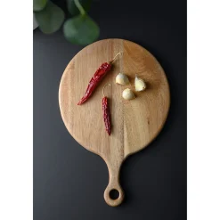 TREFJØL RUND ACACIA SMALL<CHRISTIANIA 1739 Discount