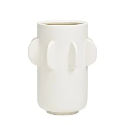 Vase Porselen Hvit 15 cm<G.WURM Outlet