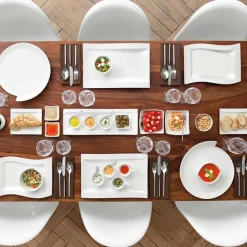 New Wave Rektangulært Serveringsfat 26x20cm<VILLEROY & BOCH Hot