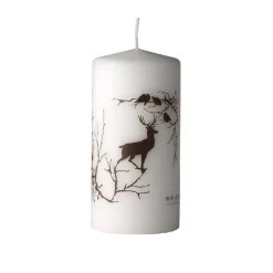 Wik & Walsøe Alveskog Kubbelys 14x7cm<WIK & WALSØE Clearance