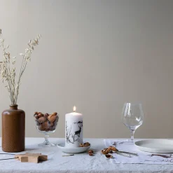 Wik & Walsøe Alveskog Kubbelys 14x7cm<WIK & WALSØE Clearance