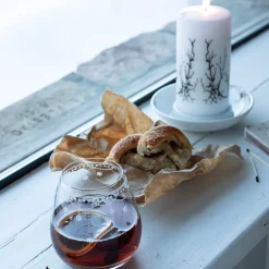 Wik & Walsøe Alveskog Kubbelys 14x7cm<WIK & WALSØE Clearance