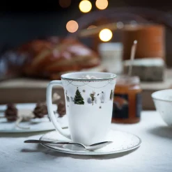 Wik & Walsøe Julemorgen Girlander Skål Til Krus 30cl<WIK & WALSØE