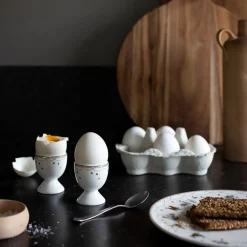 Wik & Walsøe Julemorgen Girlander Eggeglass 2pk<WIK & WALSØE Best